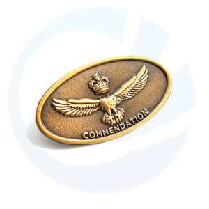 Air Force Commendation Gold Badge Lapel Pins