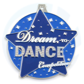 Pentagram Dance Competition Medal Customization Factory