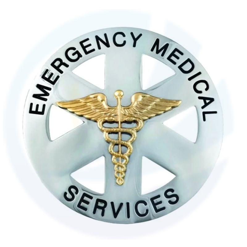 Generic Emergency Medical Services Round Badge