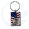 USA Flag with Eagle Key Chain