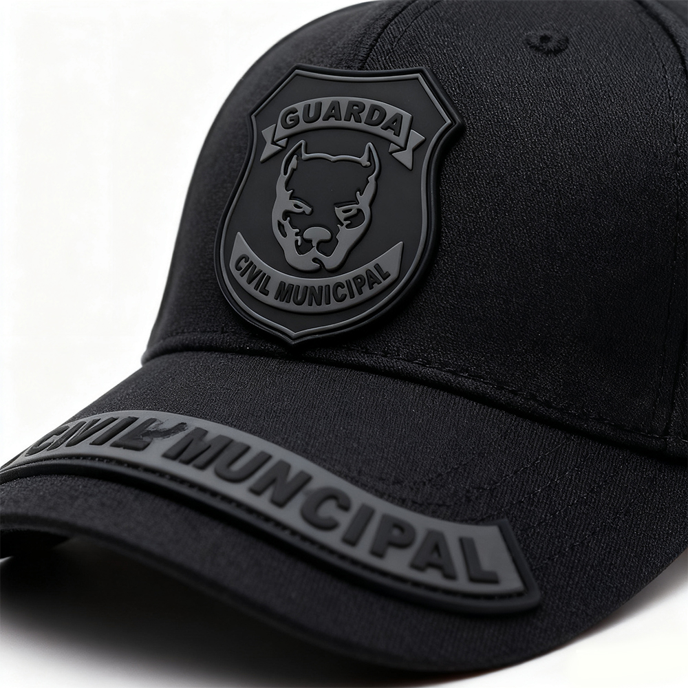 Brazil Municipal Guard Emblem PVC Patch Soft Rubber Badge Velcro Backing