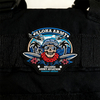 Personalized Greek Aviation PVC Rubber Patch 3D Embossed Soft Label Custom Design for Jackets Bags and Gear