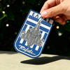 Personalized Greek Squadron PVC Patch Durable Waterproof Rubber Design