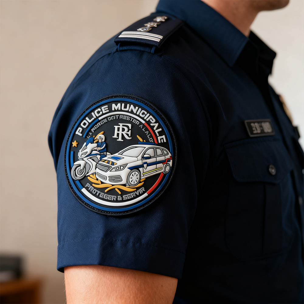 Custom Auto Moto PVC Patch 3D Soft Rubber Logo Badge Durable Embossed PVC Label for Jackets Helmets and Accessories 