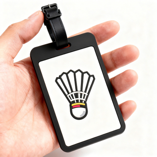 Wholesale Personalized Custom Logo 3D Silicone Suitcase Labels Travel Soft PVC Luggage Tag Leather Baggage for Advertising