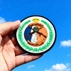 Custom Saudi Arabian Emblem 3D Embossed Soft PVC Rubber Patch Logo Badges for Hats and Clothing