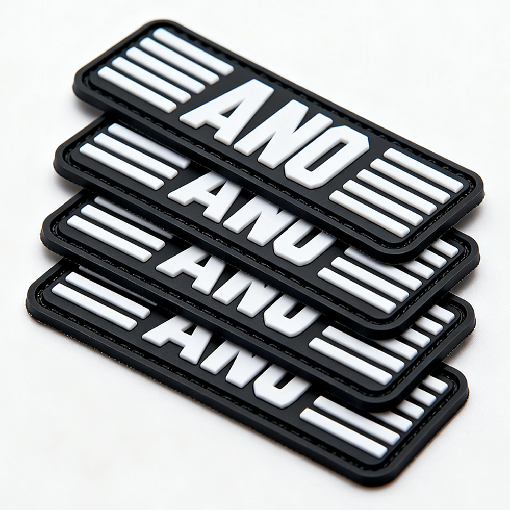 3d Rubber Patch Custom Logo High Quality Silicone Patch PVC Label Patch