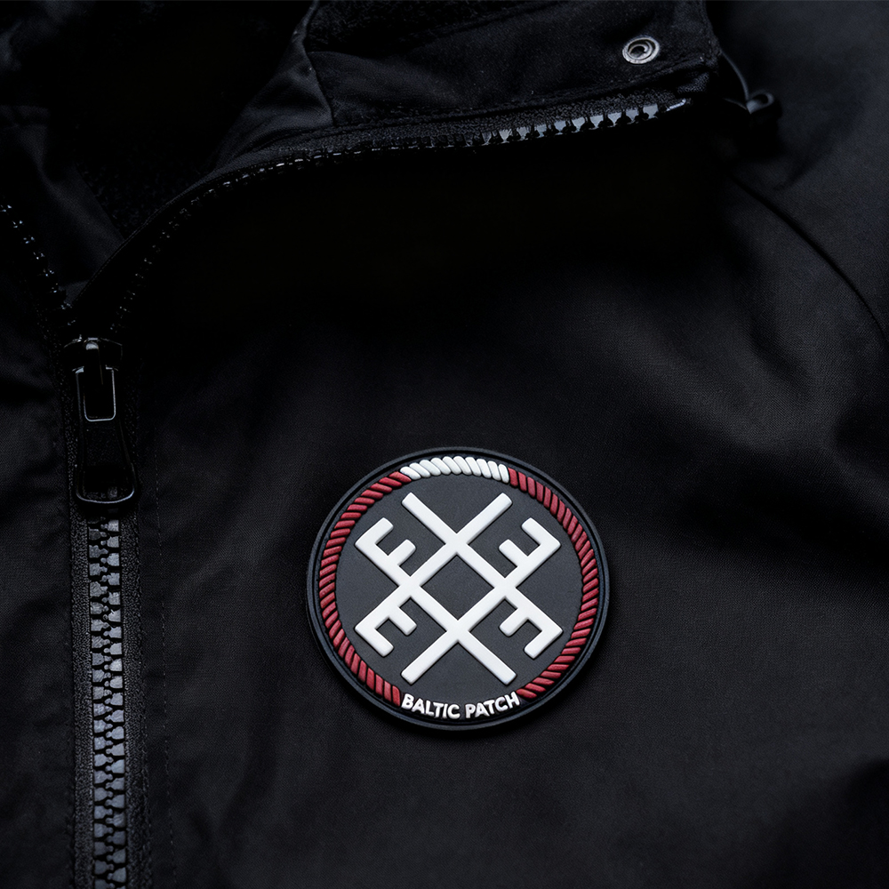 Custom Baltic PVC Patch 3D Soft Rubber Emblem for Jackets Bags Airsoft and Travel Collections