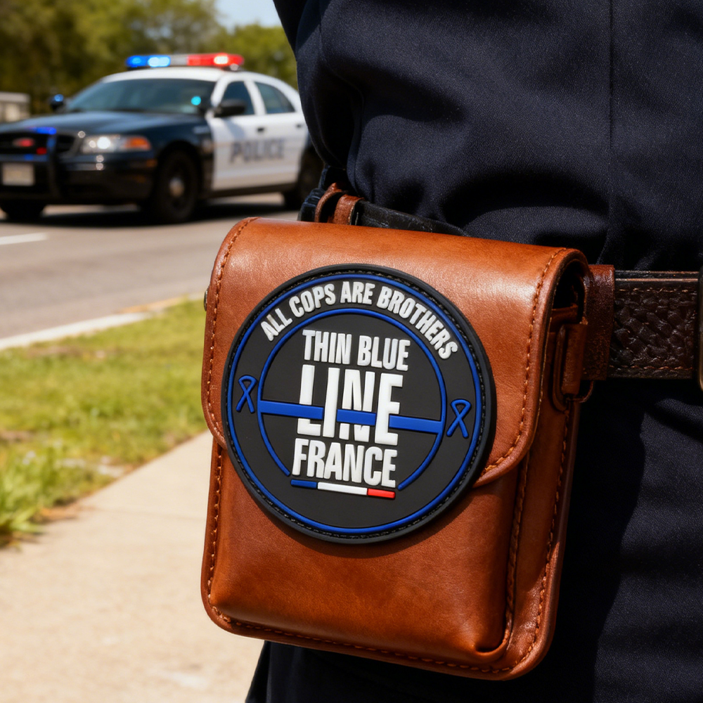 Official TBLF Logo PVC Patch Soft Rubber Emblem Brotherhood Theme Unity Message Badge Custom Durable Patch 