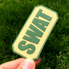 3D SWAT PVC Patch High-Detail Rubber Badge for Outdoor Gear Backpacks Jackets Hook-and-Loop Attachment