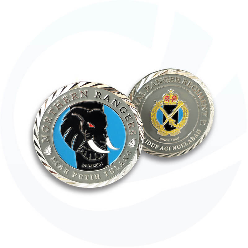 Police Stone Circle Challenge Coin