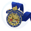 Medallas Custom Logo Kids Large Gold Plated Enamel Colorful Commemorative Clown Carnival Events Medals