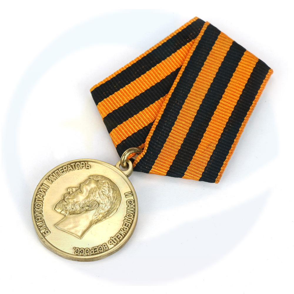 Customized blank metal 3d enamel souvenir medallion of honor custom award commemorative medal