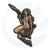 TACTICAL RPG GIRL YAKUZA Ukrainian Morale Patch MILITARY PVC 3D