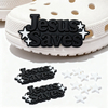 Wholesale Christian Shoe Amulet Religious Jesus God PVC Clog Shoe Amulet Suitable for Adult Women Religious Shoe Amulet
