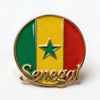 Custom High Quality Metal Enamel Senegal Pin Badge Magnet Souvenir Senegal Senegalese Map Flag National Emblem Brooches Badges Lapel Pins