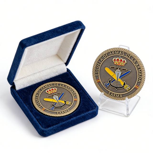 Spain challenge coin