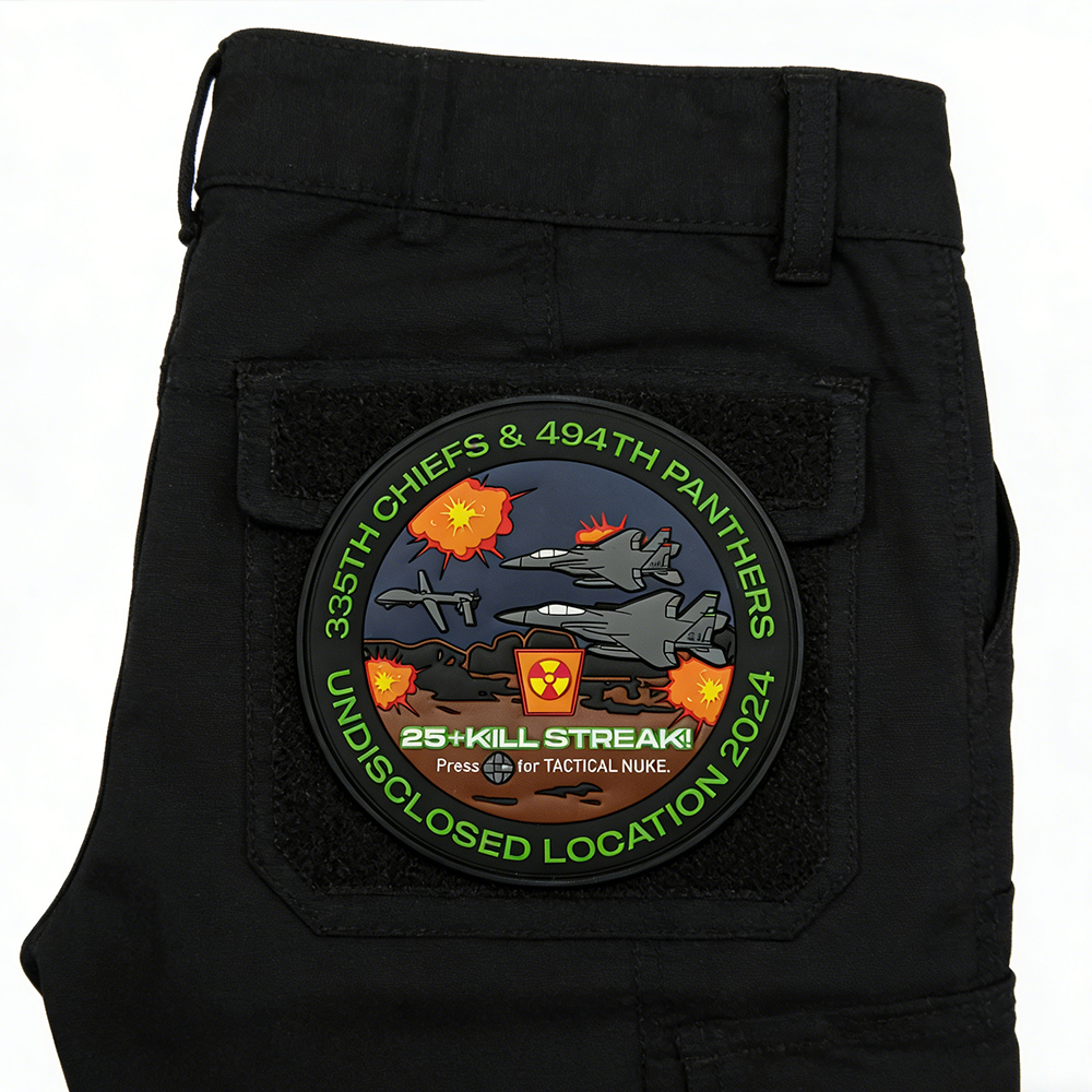 Europe Drone PVC Patch High Quality Soft Rubber Drone Icon Patch for Drone Hobbyists Backpacks Jackets Equipment