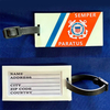 U.S. Coast Guard PVC Patch and Luggage Tag Custom Rubber Patch Durable Identification Tag for Bags Gear and Travel Use