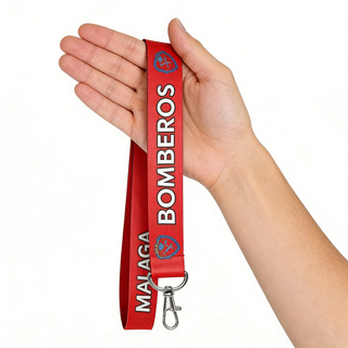 High Quality Spanish Police Lanyard Custom OEM for Identification Badge and Equipment