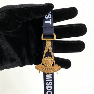 Past Master Lanyard Custom Design High Quality Past Master Lanyard for Events Meetings and Daily Wear