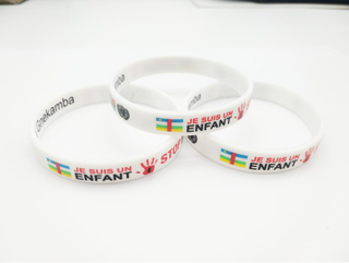 Rubber Wrist Band Bracelet