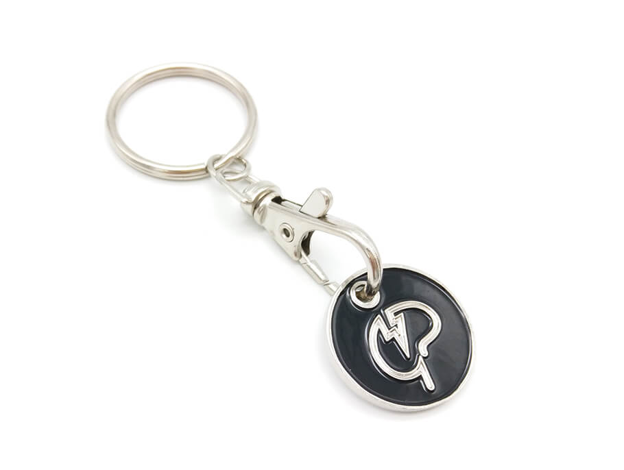 US Flag PVC Keychain
