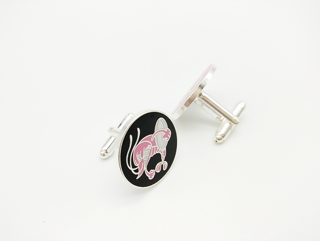 Cufflink Manufacturer Wholesale Custom Logo Metal Men Cufflinks And Tie Clips Set with Box Packaging