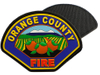 US Orange County Fire Uniform Patch