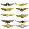Customized Logo Metal Pin Badge Pilot Wing Aviator Lapel Pins Custom Enamel Pin