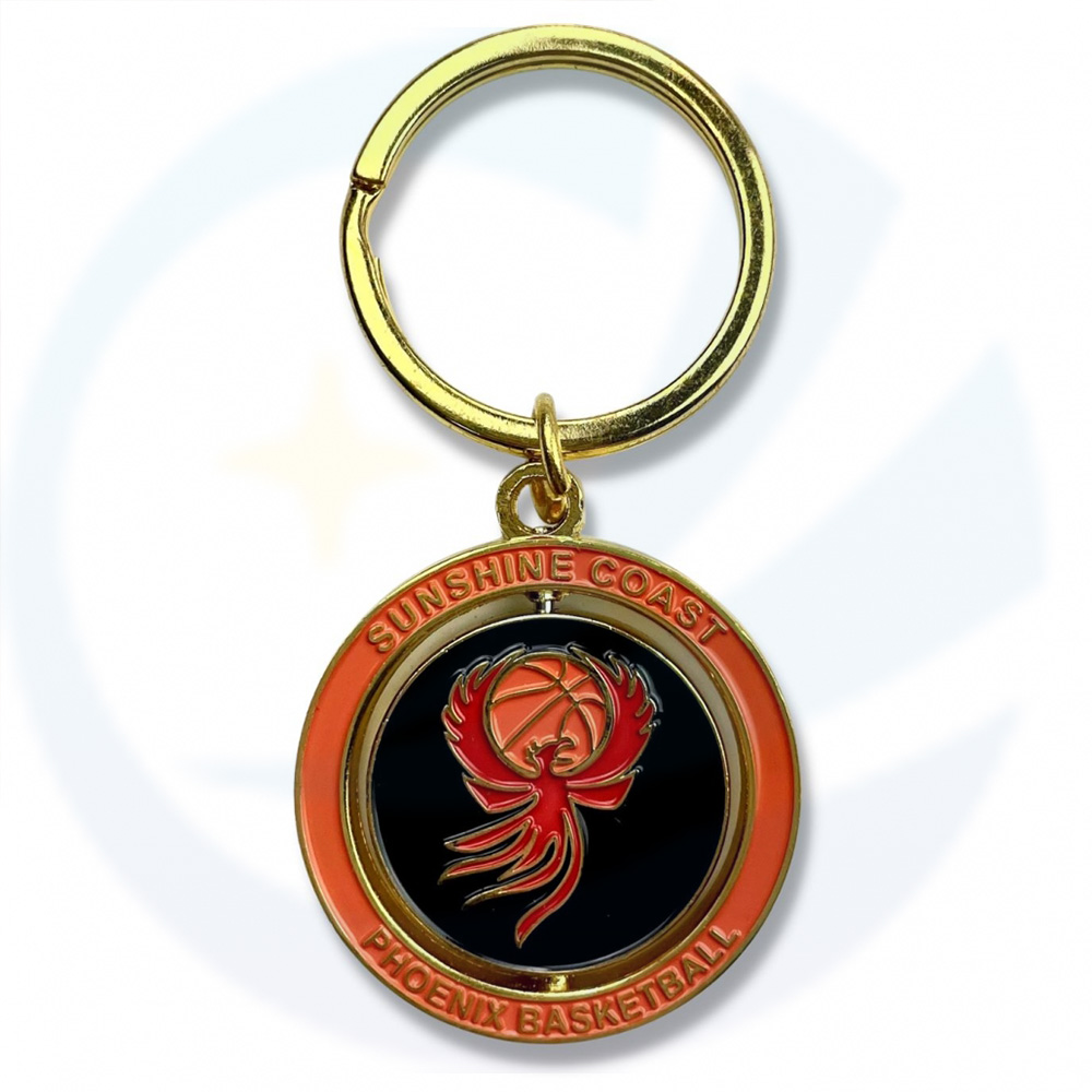 Sunshine Coast Phoenix Basketball Keychain