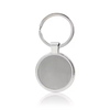 Custom Engrave Stainless Steel Blank Rhinestone Metal Logo Key Chain