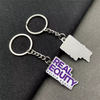 High Quality Custom Metal Car Keyrings Zinc Alloy Car Keychain