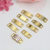 Wholesale Engraved Printed Logo Shoelace Metal Tag AF1 Dubraes Lace Locks Shoelace Charms