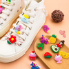 Adorable colorful shoe Charm cartoon cute shoelace buckle