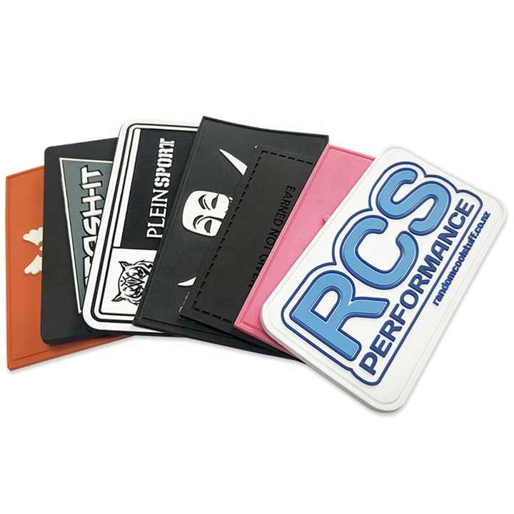 Customized Soft Pvc Rubber Logo Patch