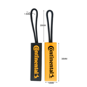 Custom Logo Zipper Pull Head & Silicone Soft PVC Zip Rubber Cute Fashion Professional Design Multiple Styles Zipper Pulls