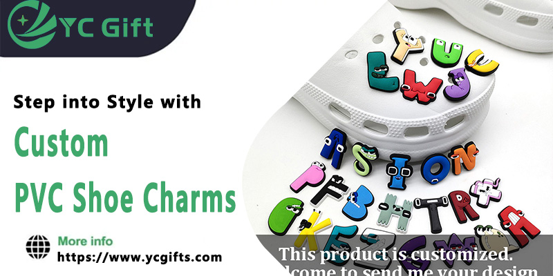 Step into Style with Custom PVC Shoe Charms