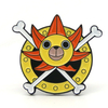 Hot Sale Japanese Cartoon Character One Piece Luffy ZORO Anime Pin Brooch