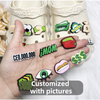 Fashion Super Cartoon Charm Shoes Accessories PVC Shoes Decoration Custom Wholesale Cute 3D Money Dollar Shoes Charm