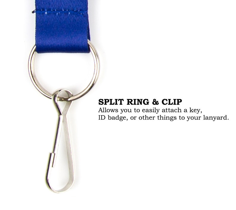 Custom Breakaway Sublimation Keychain Lanyards With Logo Custom Polyester Lanyard