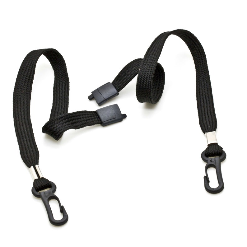 Adjustable Face Masking Lanyard Polyester Tube Lanyard Custom for Adult/kids