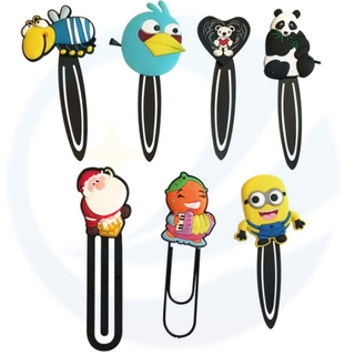 3D Plastic PVC Bookmarks Silicone Magnetic Bookmark