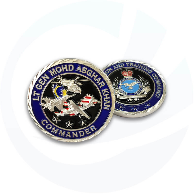 military plastic giant Challenge Coin