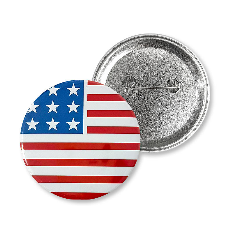 wholesale promotional swag item supplier custom political campaign button badges