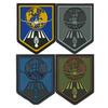 Custom Locking Area LOGO Tactical Badges Iron on Hook and Loop France Boy Scout Patrol Rubber Pvc Patches