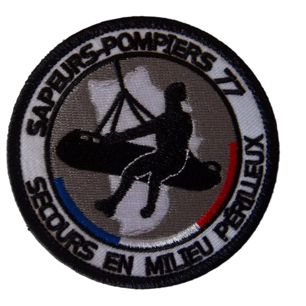 High Quality Custom France National Flag Embroidery Badges Armband Iron on Patches With Hook And Loop