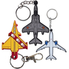 Personalized and Business Gift Aircraft Soft Keychain Custom logo 2/3d Pvc Brand Name Keyring Key Chain Rubber Cool Keychains