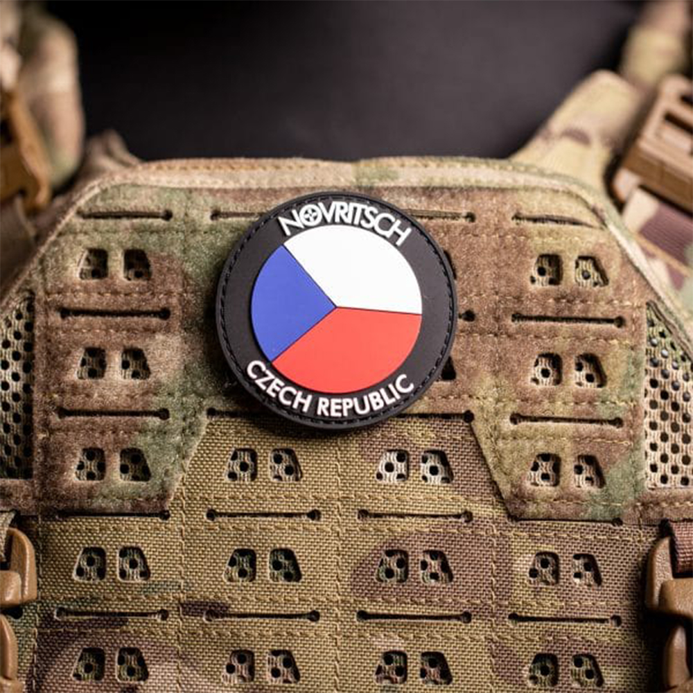 Samples Colorful Rubber Moral Iron on Patch Custom Logo Badges Reflective Aircraft Plane Airplane Aeroplane Flight Czech Tactical Patch for Clothes