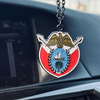 Government of Dubai Official Logo Cell Phone Sticker, Metal Enamel Badge and Car Necklace Pendant phone sticker